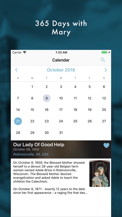 Marian Calendar screenshot-0