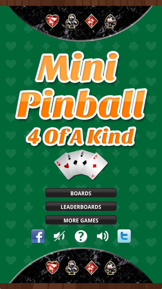 #2. Mini Pinball 4 Of A Kind Game (iOS) 由: Mike Hempfling