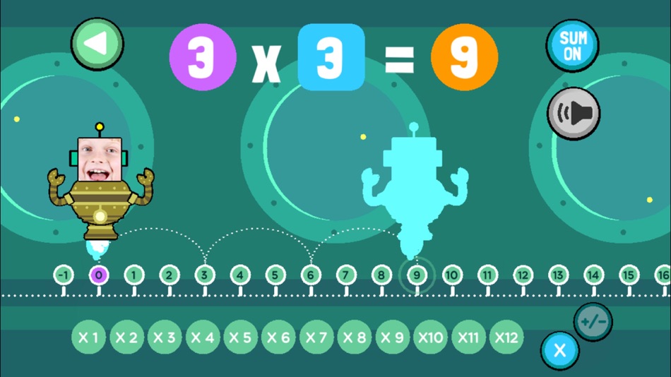 #3. Crazy Math Number Line Lite (iOS) Podle: madebyeducators
