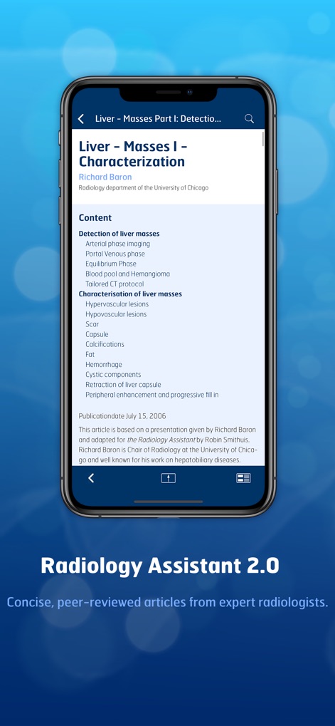 Radiology Assistant 2.0 - Medical App | MWM