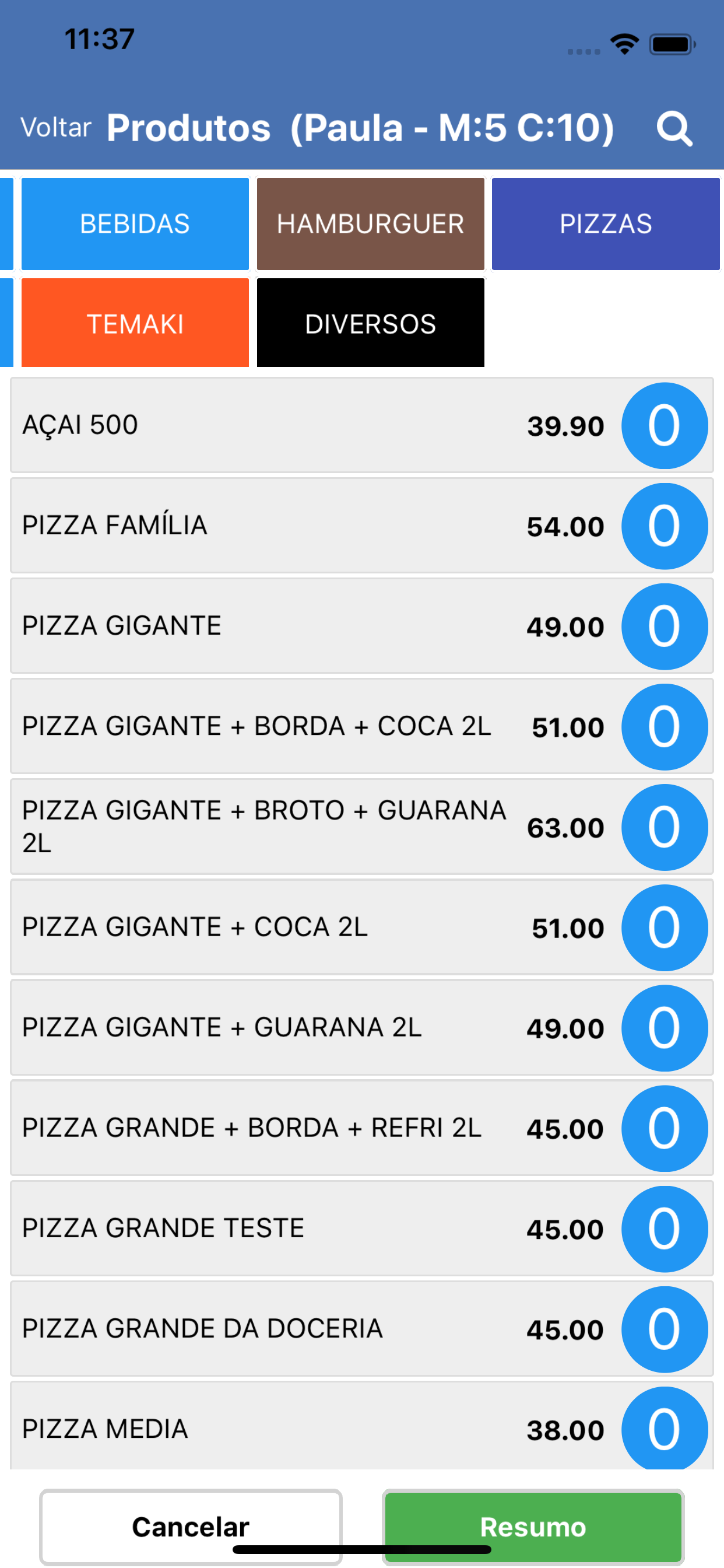Saipos Garçom