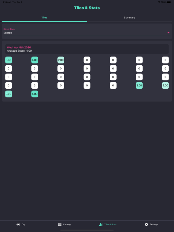 My Daily Report iPad screenshot 7 - Lifestyle app
