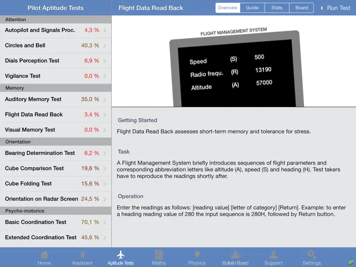 Captura de pantalla de SkyTest Middle East Prep App en iPhone 1
