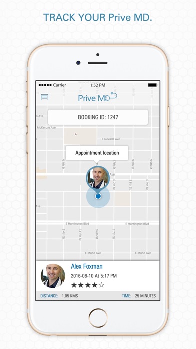 PriveMD - Patient Screenshot