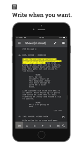 KIT Scenarist screenshot