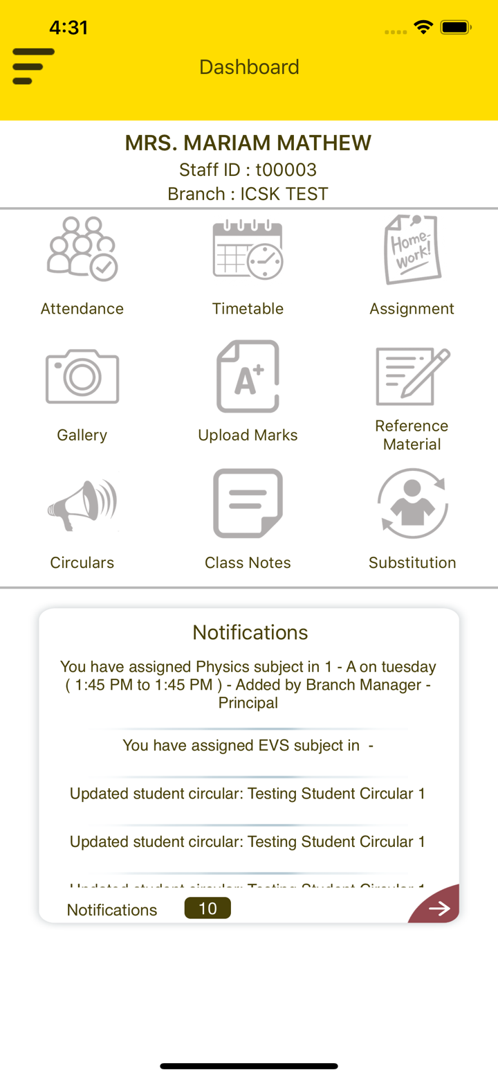 IIES Teacher App screenshot 3