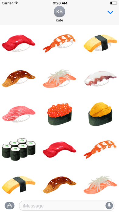 Screenshot #2 pour maruco Sushi Sticker