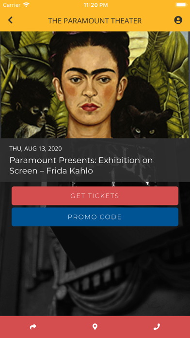 Paramount Theater Cville Screenshot