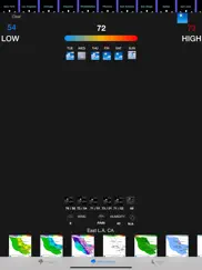 instant noaa weather forecast ipad resimleri 2