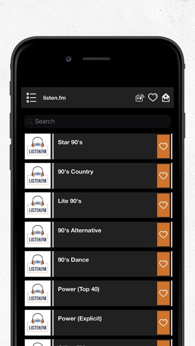 listen.fm Screenshot