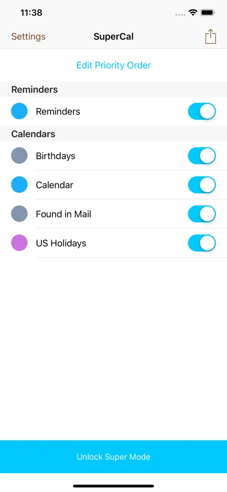 SuperCal - for Garmin Watches