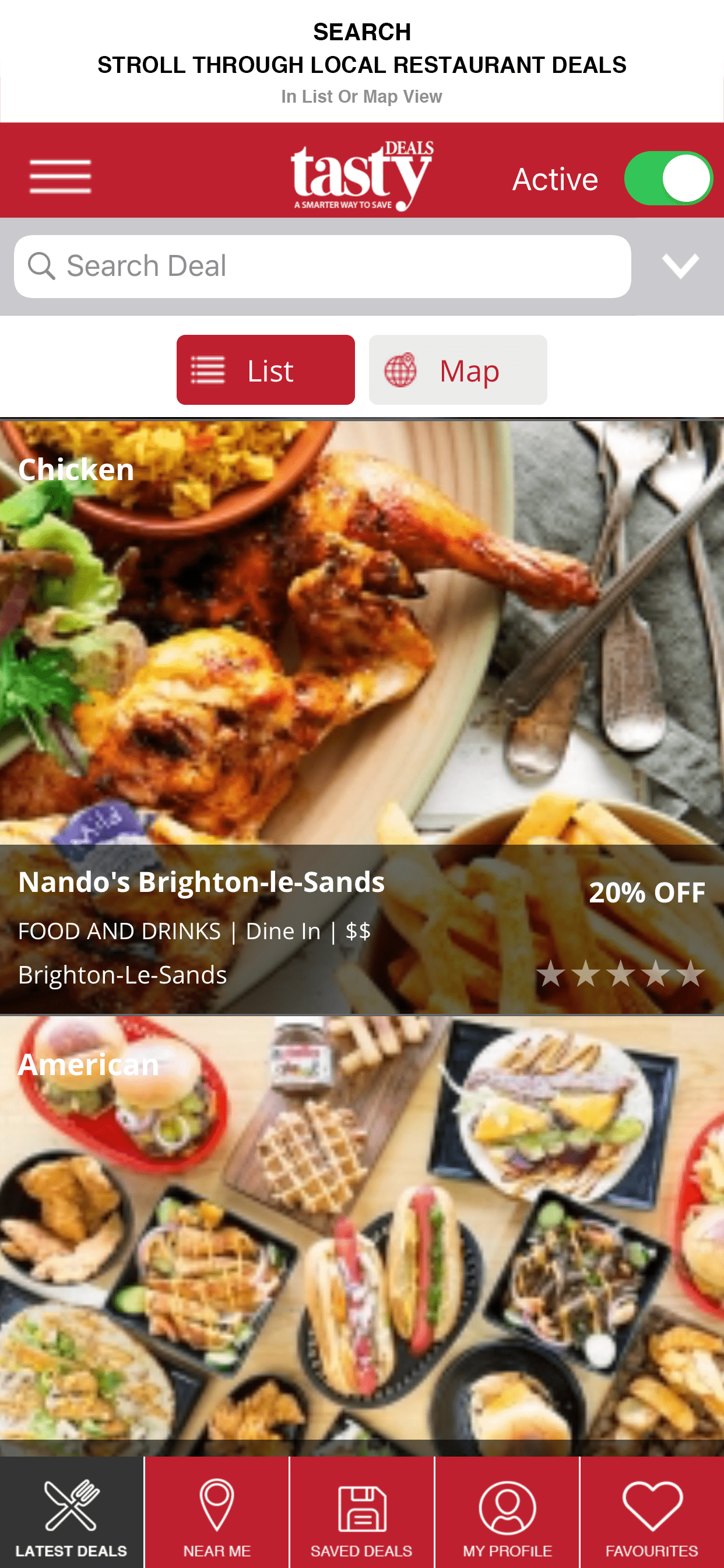 Tasty Deals-Restaurant Deals