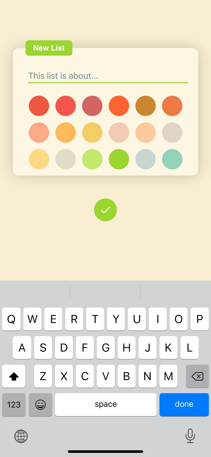 Listify - Simple Todo App