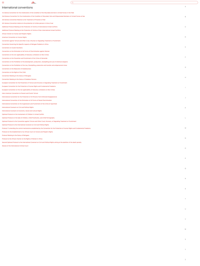 Guide to Humanitarian Law