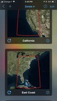 Weather4D Routing iphone resimleri 1