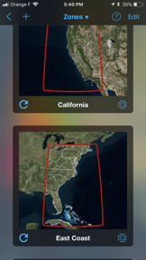 Weather4D Routing screenshot
