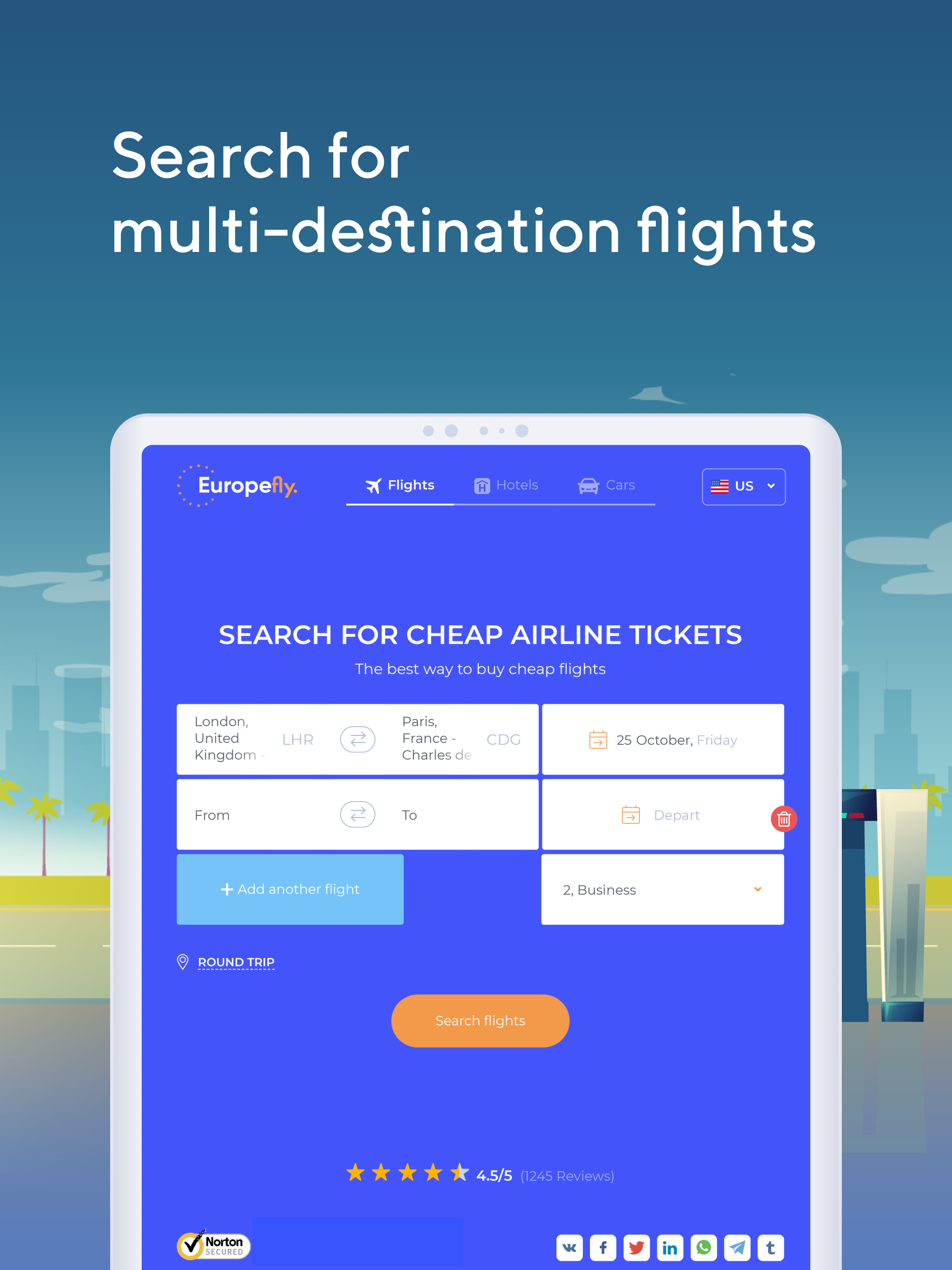EuropeFly - Cheap flights screenshot 12