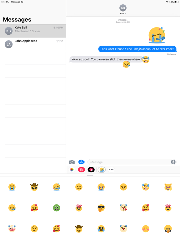 Screenshot #4 pour EmojiMashupBot