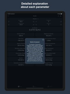 Air Density & Altitude: AirLab screenshot 13