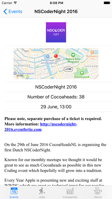 Screenshot #2 pour CocoaHeadsNL
