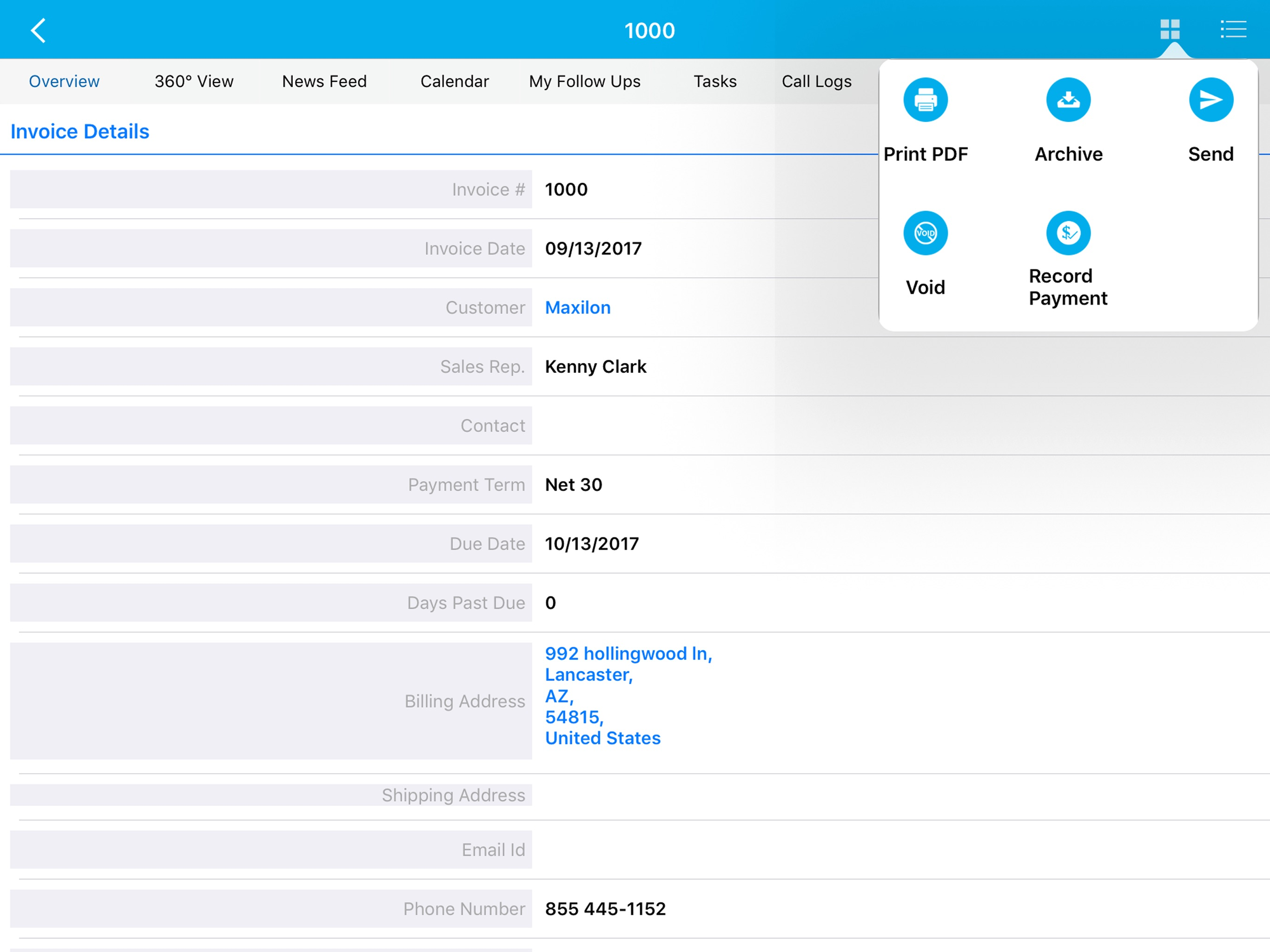 Apptivo All-In-One screenshot 9