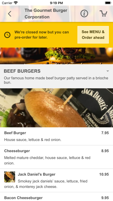 Gourmet Burger Co Screenshot