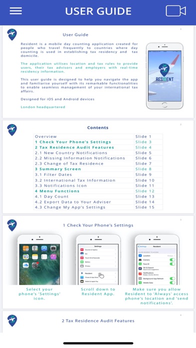 Resident Tax iPhone screenshot 4 - Finance app