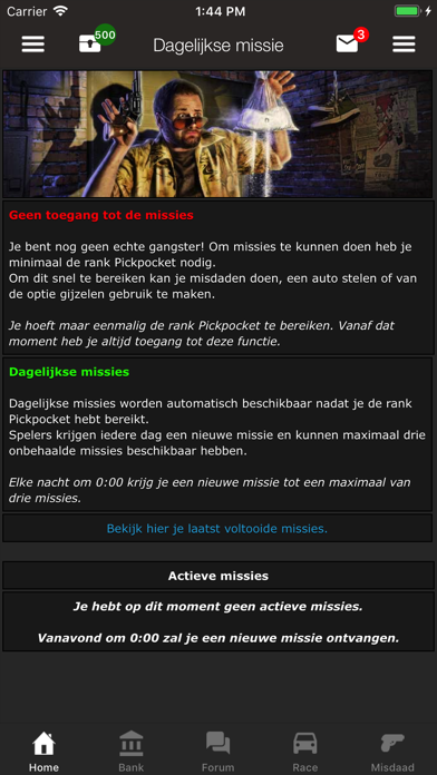 Mafiaway.nl Screenshot