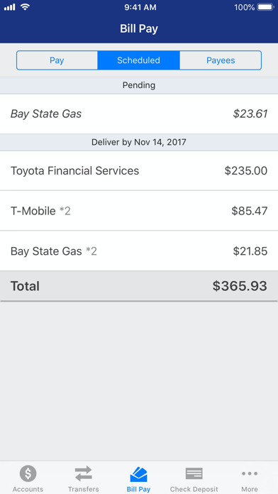 The Valley State Bank Screenshot