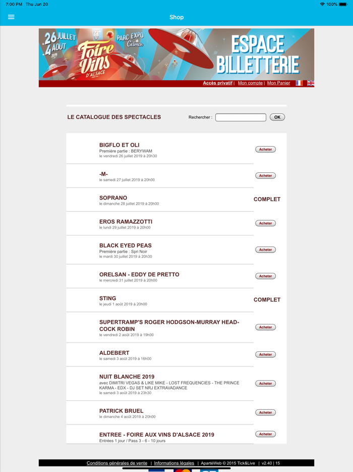 Foire aux Vins dAlsace