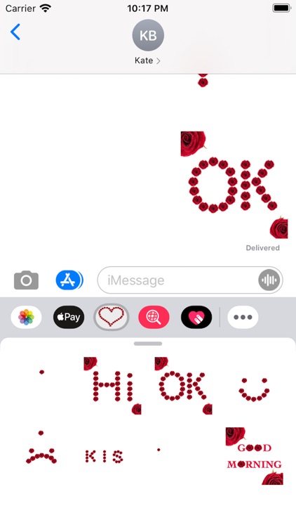 Lovely Roses Sticker screenshot-5