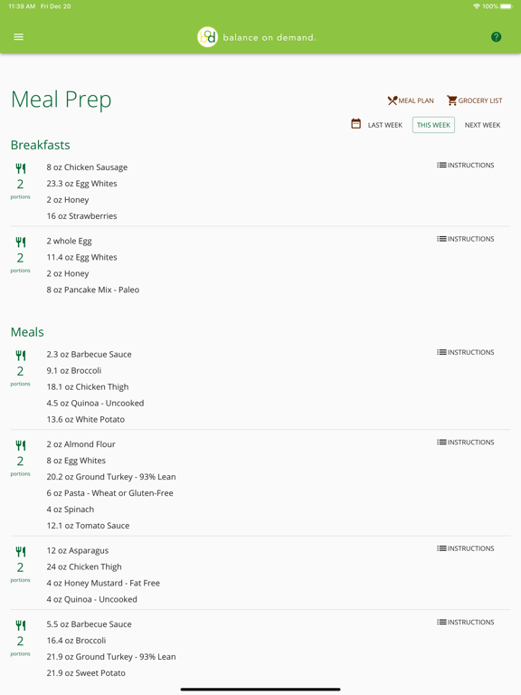 Balance on Demand iPad screenshot 5 - Health & Fitness app
