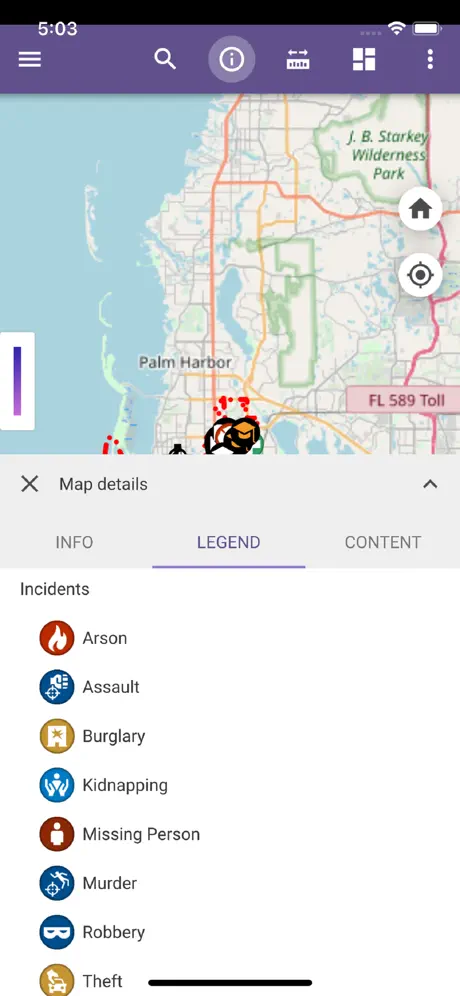 City Map Clearwater