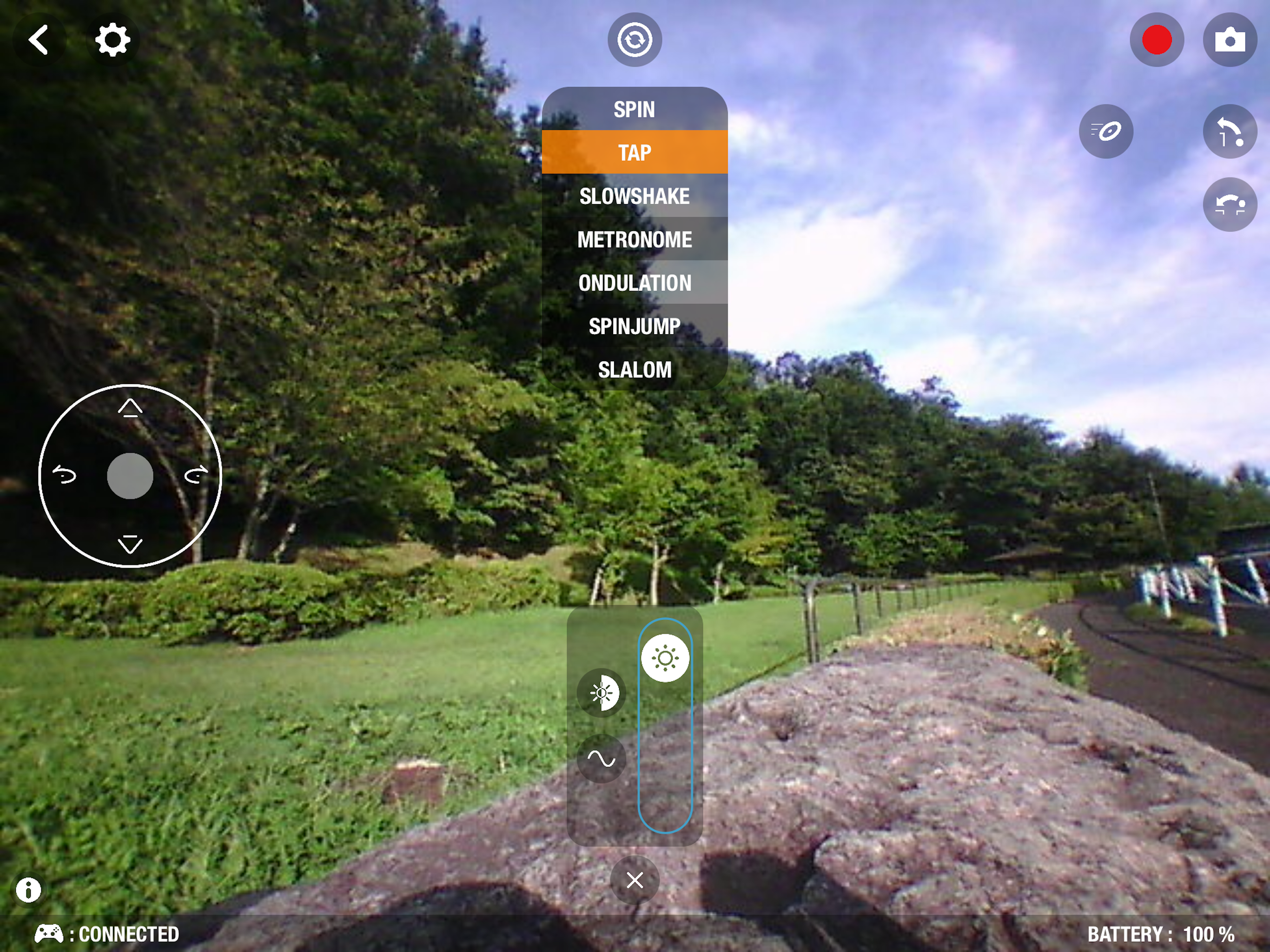 Drone Controller for Jumping