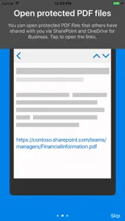 azure information protection iphone screenshot 3