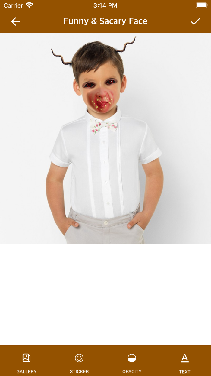 Funny  Scary Face Maker