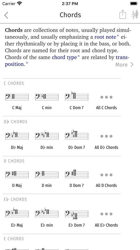 #8. Harmonious: Music Theory (iOS) Av: Jared Updike