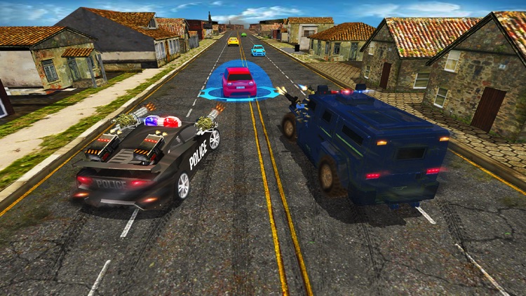 Police Highway Chase Car Games