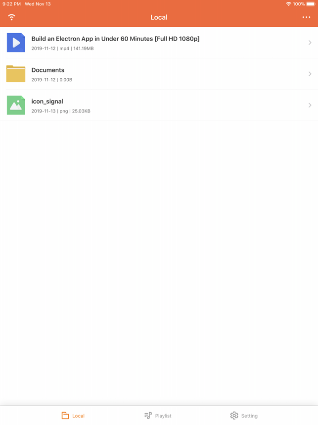 ‎hPlayer - Simple and Powerful Screenshot