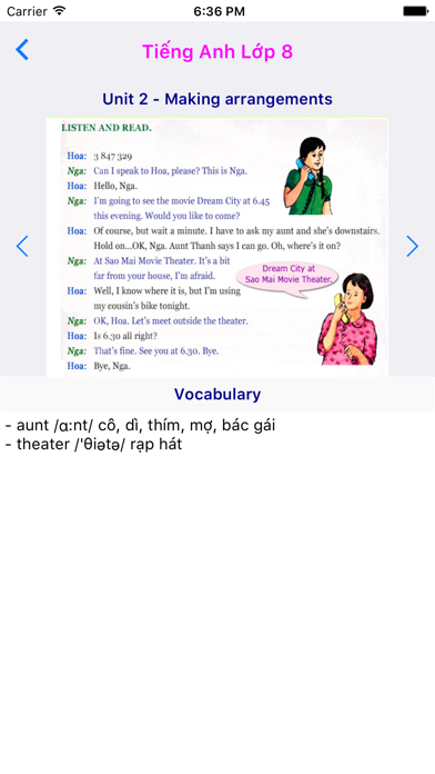 Screenshot #3 pour Tieng Anh Lop 8 - English 8