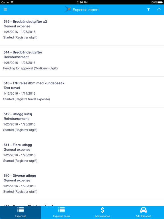 Screenshot #4 pour OCS HR Expense
