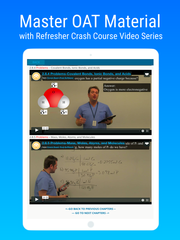 Crack OAT Optometry Test Prep iPad screenshot 1 - Education app