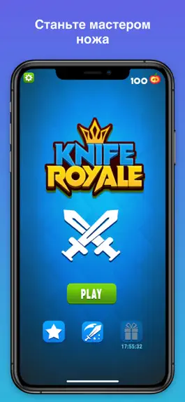 Game screenshot Knife Throw Royale: Hit Game mod apk