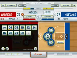 Game screenshot ScoreVision Basketball apk