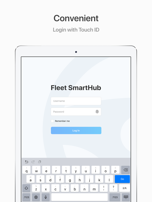 Fleet SmartHub iPad screenshot 4 - Business app