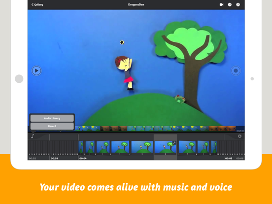 iStopMotion iPad app afbeelding 3