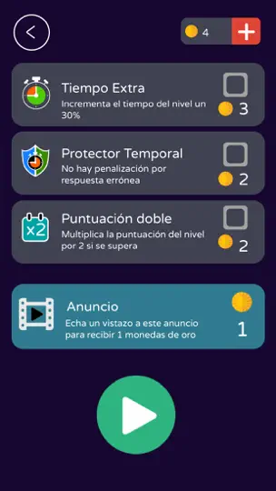 Captura de pantalla de Rompecabezas Mental en iPhone 10