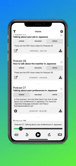 Game screenshot Learn Japanese Pod App mod apk