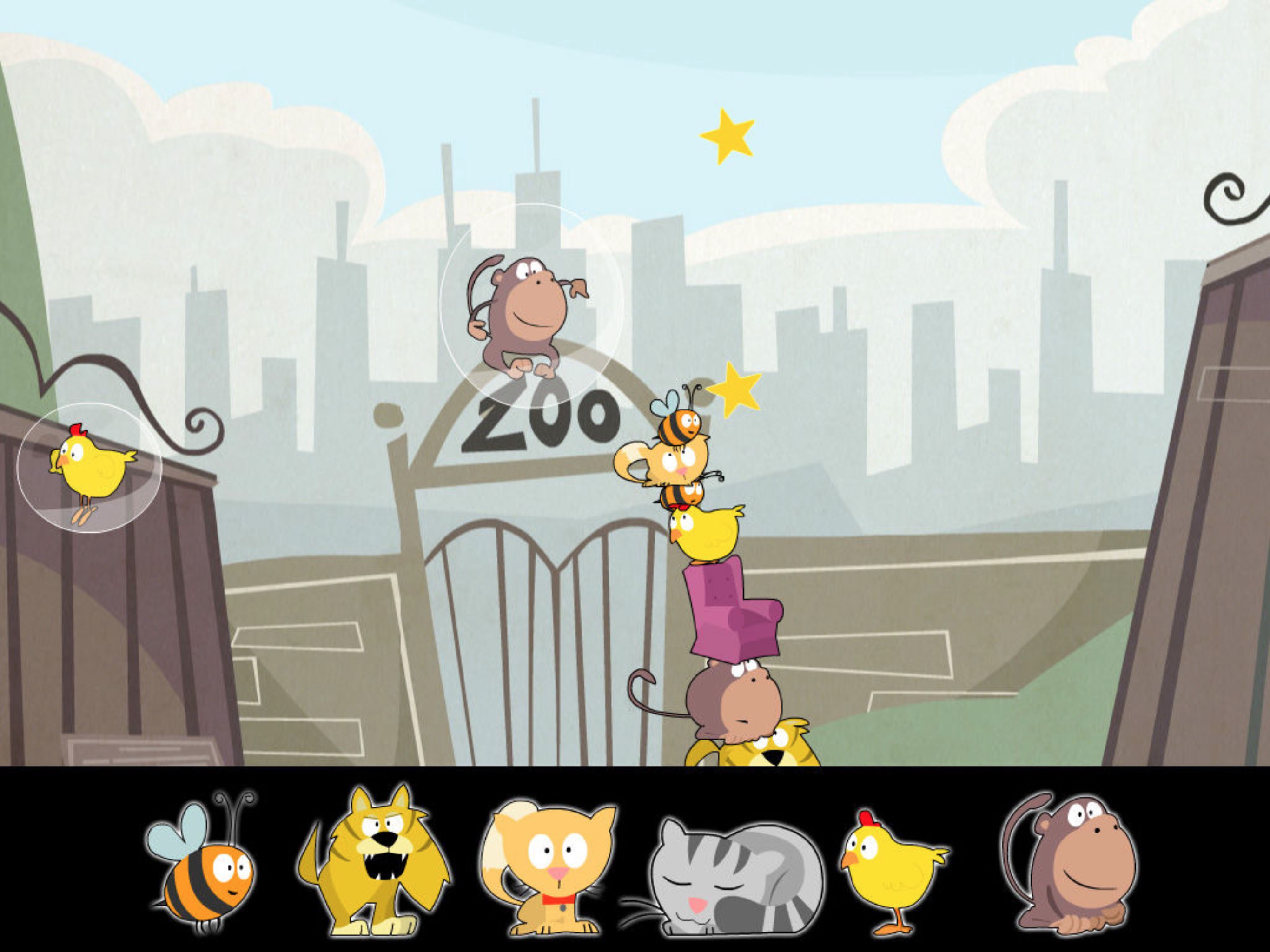 Zoo Caper Skyscraper
