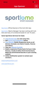 Cork GAA screenshot #8 for iPhone